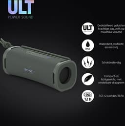 Sony ULT Field 1 - Bluetooth speaker - Forest Gray — thumbnail 13