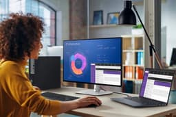 Dell UltraSharp U2724DE - QHD IPS-Black Monitor - 98% DCI-P3 - RJ45 - Thunderbolt 4 - 120hz - 27 inch — thumbnail 8