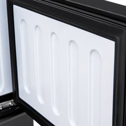 Sweiko Mini koelkast, Koel-vriescombinatie 86,8 cm hoog, 45,5 cm breed, dubbele deur, met 60-liter totaalvolume, 22-liter vriesvolume, 38-liter koelvolume. 172 kWh/jaar, LED-licht. Zwart [Energieklasse F] — thumbnail 13
