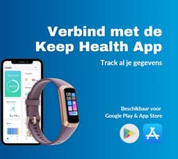Kiraal Charge Fit - Stappenteller - Activity Tracker - Temperatuurmeter - Bloeddrukmeter - Hartslagmeter - Smartwatch - Horloge - Heren - Dames - Nederlandse Handleiding — thumbnail 10