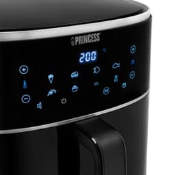 Princess Digitale Airfryer XXL 182254 - 8 liter - Extra Groot - PFAS vrij - Heteluchtfriteuse - Inclusief in hoogte verstelbaar Grillrack - Digital Touchscreen - 8 Automatische Programma's - 1800W - Zwart — thumbnail 17