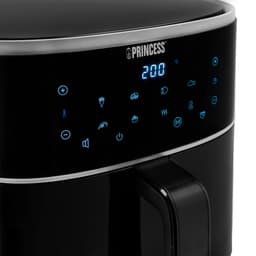 Princess Digitale Airfryer XL 182244 - 6 liter - Groot - PFAS vrij - Heteluchtfriteuse - Zwart - Digital Touchscreen - 8 Automatische Programma's - Inclusief in hoogte verstelbaar Grillrack — thumbnail 12