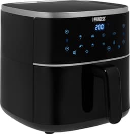 Princess Digitale Airfryer 182238 - 4 liter - PFAS vrij - Groot - Heteluchtfriteuse - Zwart - Digital Touchscreen - 8 Automatische Programma's - Inclusief in hoogte verstelbaar Grillrack — thumbnail 13