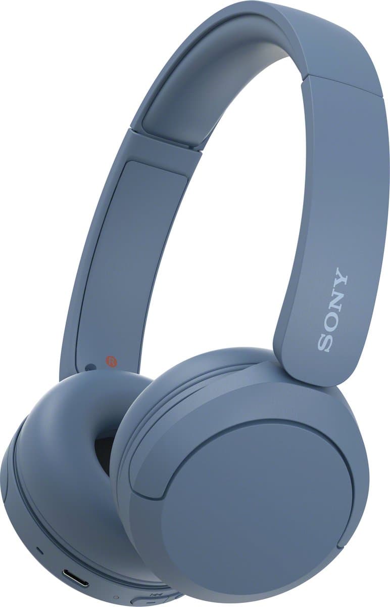 Sony WH-CH520 - Draadloze on-ear koptelefoon - Blauw — afbeelding 1