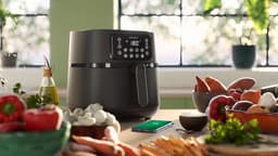 Philips Airfryer Connected 5000 Series - HD9285/93 - 7,2 liter (XXL) - Heteluchtfriteuse - RapidAir - Quickclean - Met bakvorm — thumbnail 18