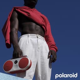 Polaroid P3 Music Player - Rood & Wit - Draadloze Bluetooth Speaker — thumbnail 7