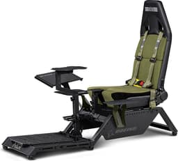 Next Level Racing - Boeing Flight Simulator Commercial Cockpit - Military - Max 150 kg - Zwart/Groen — thumbnail 1