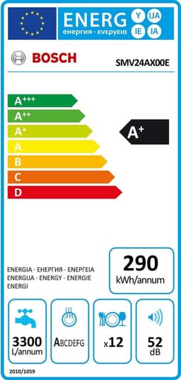 Bosch SMV24AX00E - Volledig geïntegreerde vaatwasser — thumbnail 10