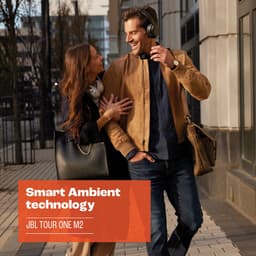 JBL Tour One M2 - Draadloze Noise Cancelling Koptelefoon - Bluetooth - Over Ear - Adaptive ANC - 50 uur batterij - Champagne — thumbnail 6