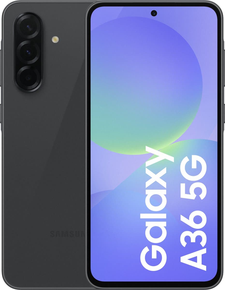 Samsung Galaxy A36 5G - 256GB - Awesome Black — afbeelding 1