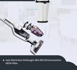 Replacements set van 5 filters geschikt voor de AEG CX7 en CX7-2 en Electrolux Ergorapido stofzuigers — thumbnail 4
