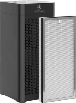 Medify Air MA-40 Luchtreiniger – 288 m³/u Air Purifier – HEPA H13 Filter & Touchscreen – Nachtmodus – Luchtfilter tegen Hooikoorts, Allergieën & Huisstofmijt – Zwart — thumbnail 10