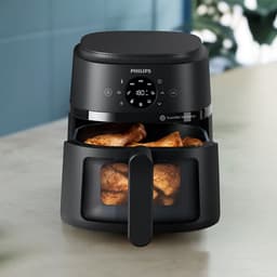 Philips 2000 Series Airfryer - NA220/00 - Kijkvenster - RapidAir - 4.2L - Tot 4 Personen - Zwart — thumbnail 8