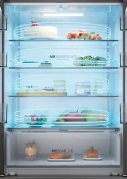 Haier HFR3718ENMD - Koel-vriescombinatie - 467L - Total No Frost - Direct Access lades - 99% Air Surround - Energieklasse E - 10 Jaar Garantie op onderdelen — thumbnail 13