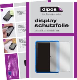 dipos – 2x Beschermfolie geschikt voor Amazon Fire HD 8 Kids Pro-Tablet | Krasbestendige & heldere Screenprotector Ultra-Thin — thumbnail 1