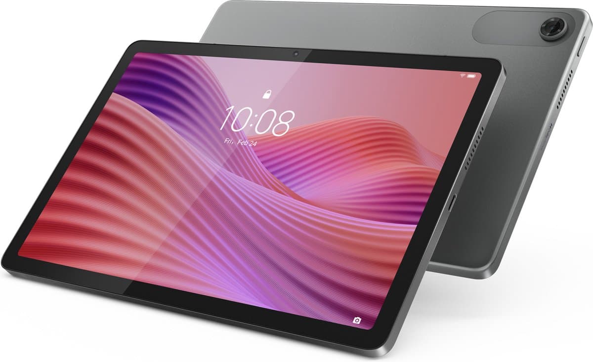 Lenovo Tab 10.1 inch – 4GB RAM – 64GB opslag – WiFi – Android 14 – Inclusief Folio Sleeve — afbeelding 1