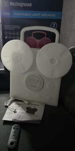 Westinghouse WOSP2101 Draagbare Bluetooth Speaker voor buiten - met licht — thumbnail 13