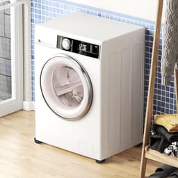 BOTC Wasmachine dempers - Wasmachine Verhoger - Stapelbaar - geschikt voor wasmachine en wasdroger - Zwart — thumbnail 4