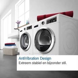 Bosch WQG235DEFG Serie 6 - Wasdroger - Warmtepompdroger - Zeer stil - Blijvend energiezuinig door Zelfreinigende condensor - Droogt zoals jij wilt met Auto Dry -NL/FR display — thumbnail 4