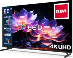 RCA RAQ50UN1 50 inch 4K QLED Smart TV – Android TV – Dolby Audio – Google Assistant – Chromecast – HDR – WiFi & Bluetooth – 127 cm – Randloos Design — thumbnail 3