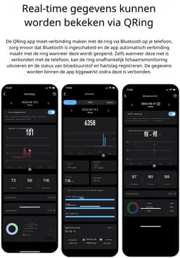 DrPhone RingSense V3 – Smart Ring - Europese ringmaat 59 - 5ATM Waterdicht – Slaapmonitor – Hartslagmeter - SpO2 + Case - Rose Goud Kleurig — thumbnail 13