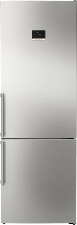 Bosch KGN49AIBT - Serie 6 - Koelkast - Koel-vriescombinatie - 203 x 70 cm - Extra breed - RVS - Energielabel B - Zeer stil- Total No Frost: Nooit meer ontdooien - VitaFresh XXL 0°C: houd etenswaren langer vers met extra ruime vershoudlades — thumbnail 1
