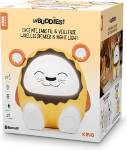Bigben Bluetooth Speaker met Nachtlamp - King de Leeuw — thumbnail 9