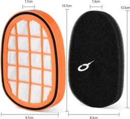 Filter geschikt voor Philips SpeedPro Max 8000 serie FC5005/01, CP0663/01 Aqua 7000 Serie Vervanging Schuimrubber onderdeel — thumbnail 3