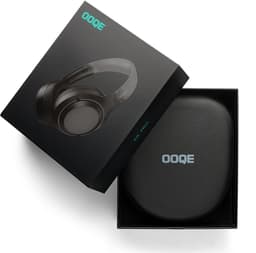 OOQE AX PRO - Draadloze Bluetooth ANC Koptelefoon | Ergonomische Kussens | Geschikt voor Telefoon, TV, Laptop en Tablet | Geschikt voor Sport, Hardlopen en Fietsen | 70 uur batterijduur | Heldere Telefoongesprekken | Zweet- en Waterbestendig | Zwart — thumbnail 7