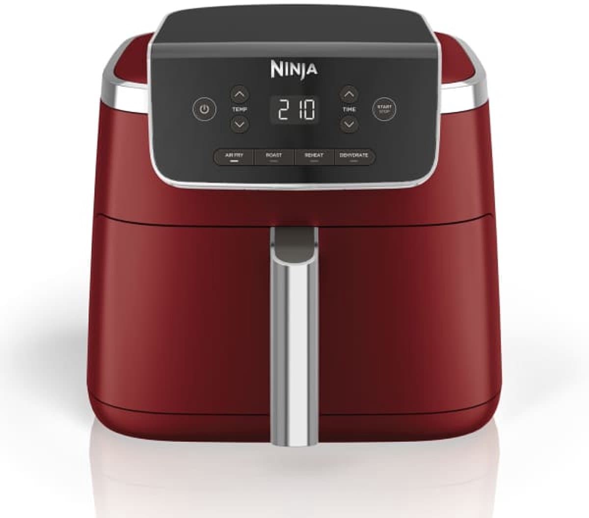 Ninja Airfryer XL PRO AF140EUCM 4,7 liter Vrijstaand Heteluchtfriteuse Cinnamon Rood met 4 kookprogramma's - Beste Koop — afbeelding 1