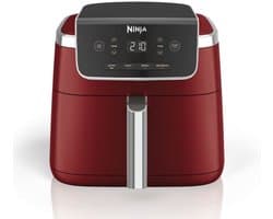 Ninja Airfryer XL PRO AF140EUCM 4,7 liter Vrijstaand Heteluchtfriteuse Cinnamon Rood met 4 kookprogramma's - Beste Koop