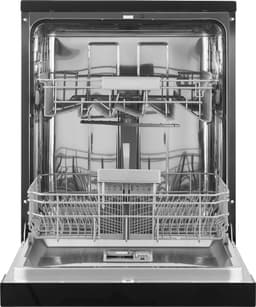 Inventum VVW6036AB vaatwasser - 14 couverts - Bestekmand - 44 dB - 7 programma’s - Deur opent automatisch - Startuitstel - Energielabel C - Vrijstaand - Zwart — thumbnail 3