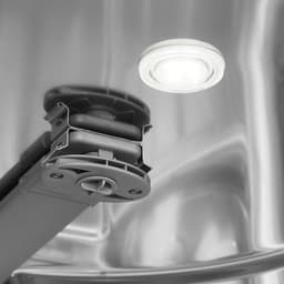 Inventum IVW6050A inbouw vaatwasser - 14 couverts - Volledig integreerbaar - Besteklade-Bestekmand - Stil: 42 dB - 8 programma’s - Max nishoogte 86,5 cm - Binnenverlichting - Projectie vloer - Extra droog optie - Startuitstel - Energielabel C — thumbnail 6