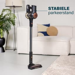 Princess Dynamic Storm Draadloze steelstofzuiger 339390 - 30 min gebruikstijd - Zuigkracht 22000 PA - Parkeerfunctie - Zeer krachtige BLDC motor - 3 snelheden - Zwart - Met extra HEPA-filter — thumbnail 4