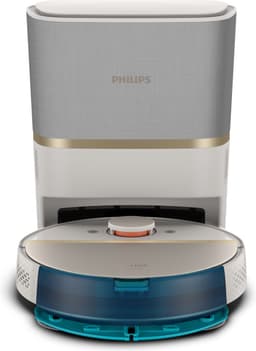 Philips HomeRun Aqua 7000 Series XU7100/02 - Robotstofzuiger met Dweilfunctie - Incl. Laadstation - Wit / Goud - App Connected — thumbnail 15