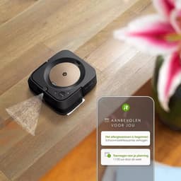 iRobot Braava Jet M6 - Dweil Robot - Zwart - M6132 - Dweilrobot - Met App - Spraakassistent - Goole & Alexa - Smartmapping — thumbnail 2