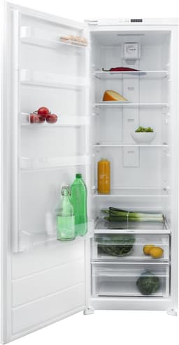 Inventum IKK1785S 178 cm energiezuinige inbouw koelkast - Koeler - 294 liter - Stil - Fresh Cooling - Superkoelen - Vershoudlade - Sleepdeur - Wit — thumbnail 1