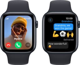 Apple Watch SE 2023 - GPS + Cellular - 44mm Midnight Aluminium Case with Midnight Sport Band - M/L — thumbnail 5
