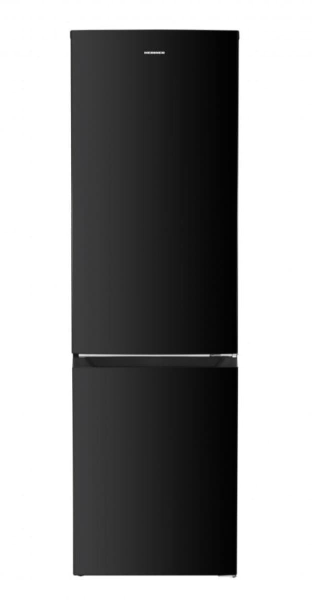 Heinner HCNF-HM253INVBKE++ Koel-vriescombinatie 253 L – No Frost – Inverter Motor – Elektronische Bediening – Omkeerbare Deur – Zwart – 5 Jaar Garantie — afbeelding 1