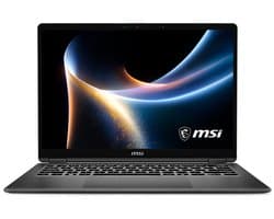 MSI Prestige 14 FLIP AI+ D3MTG-049NL Copilot+ PC Intel Core Ultra 9 386H Hybride (2-in-1) 35,6 cm (14") Touchscreen Full HD+ 32 GB LPDDR5x-SDRAM 2 TB SSD Wi-Fi 7 (802.11be) Windows 11 Pro Grijs