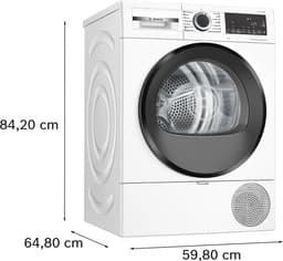 Bosch Serie 6 WQG143DANL - Warmtepompdroger - 9 kg - Auto Dry-sensor - Wit — thumbnail 4