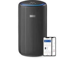 Philips PureProtect 3200 Series - Luchtreiniger - CADR 520m3/u - Ruimtes tot 135m2 - 3 Laags HEPA Filtratie - Air+ App - Ultrastil - Nachtlampje - Zwart - AC3221/13