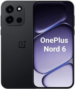 OnePlus Nord 6 - 5G Smartphone - 12GB+512GB - 6.78" 165Hz AMOLED - 7500mAh - IP69K - Obsidian Black (Zwart) — thumbnail 1