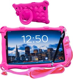 Florixa® Kindertablet Deplay - Kinder Tablet Deplay - Kindertablet Deplay Pro - Roze - 23cm x 13cm x 1cm — thumbnail 1