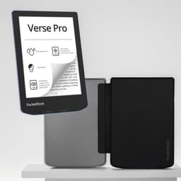 PocketBook Verse Pro Azure e-reader – Inclusief Transparant Zwart Hoesje (shell cover) – Voordeelbundel — thumbnail 1