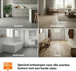 Philips OneUp Elektrische Dweil 3000 series XV3101/01 - Dweilsysteem - Vloerreiniger - Vuil water opzuigen - 1 stand - 50min dweilen - Geen emmer nodig — thumbnail 13