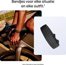 Google Fitbit Air Lavender - Activity Tracker - Met Blauw/Paars Actiesportbandje met klittenband — thumbnail 12