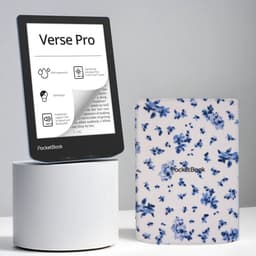 PocketBook Verse Pro Azure e-reader – Inclusief Bloemen Hoesje (shell cover) – Voordeelbundel — thumbnail 1