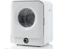 Wäschetrockner 3,0 kg – 830 W – 62 dB – 5 programma's – wandmontage – compact – voor wasruimtes – 49,5x43,5x59,5 cm – 1 st – wit