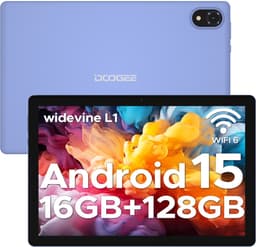 Doogee U10 - Tablet - Android15 - 16GB RAM + 128GB ROM (2TB TF) - 10 Inch IPS HD - 5060mAh - 2.0 GHz WIFI6 - 5060mah - 8mp+ 5mp - Paars — thumbnail 1
